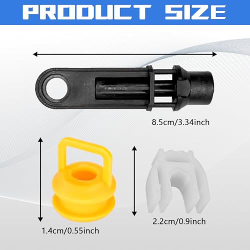 QQWD Shifter Cable Linkage Bushing Repair Kit, Transmission Shift Cable 14104 15276979 52855956AG Compatible with Chevy Silverado 1500 2500 3500 Buick Cadillac GMC JP RAM Dodge (2004-2020)Accessories - Image 2