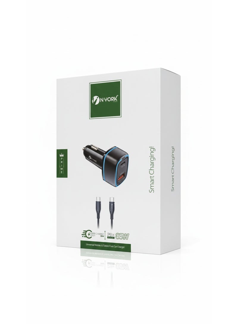 Nyork 38W Super Fast Charger – Universal Mobile and Tablet Fast Charging Adapter - Image 1