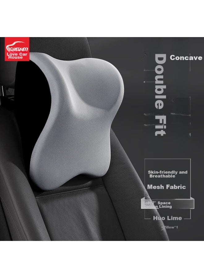 Icaroom Car Headrest And Lumbar Support, In-car Lumbar Support, Car Headrest Neck Pillow And Waist Support Cushion - Image 3