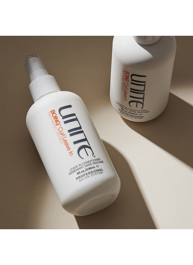 UNITE Hair Boing Curl Leavein Conditioner 8 Fl. Oz  - Image 3