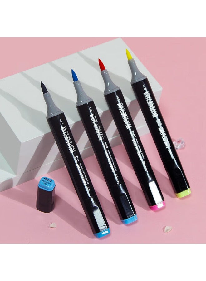 Finecolour Markers, Soft Tip, Anime Standard, Hand-Drawn Design, 120 Colors, For Art Exams And College Entrance Exams, Third Generation, 120 Colors, Transparent Pen Case, Art Sketching - Image 5