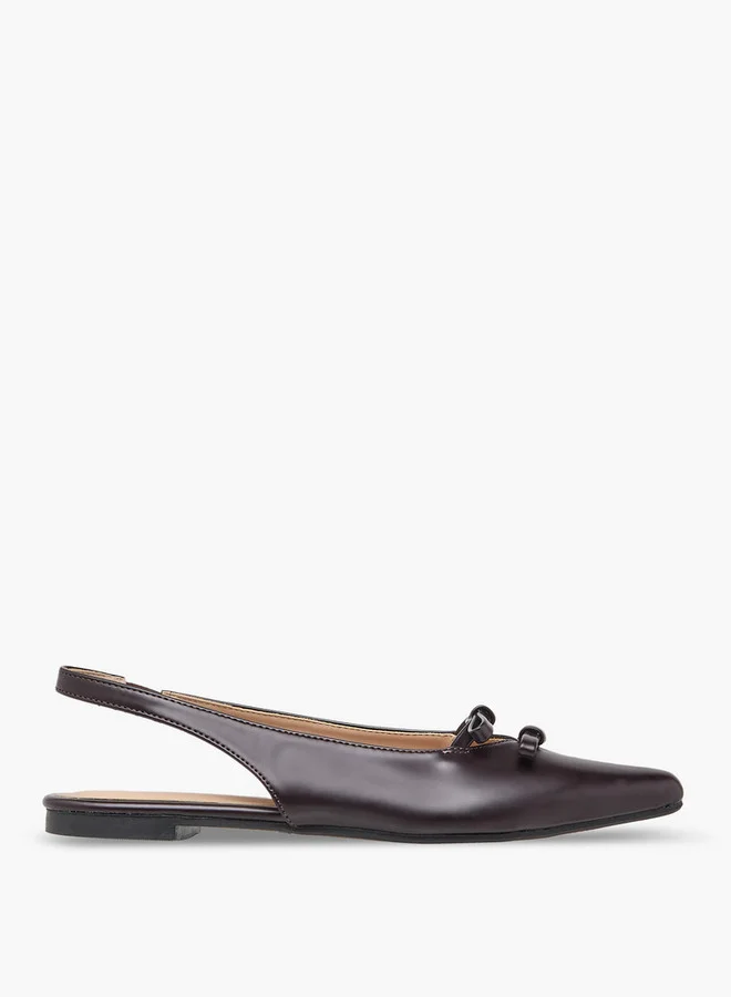 Flora Bella By Shoexpress Women Bow Detail Slingback Shoes