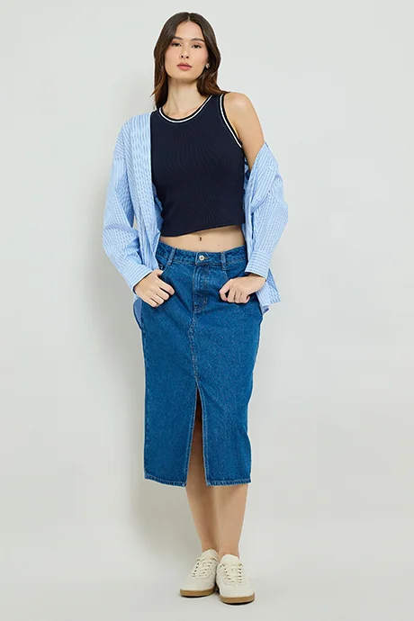 أر أند بي Ribbed Tank Top