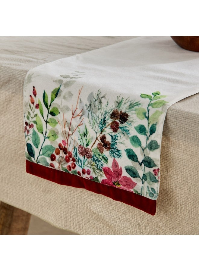 Home Box Xmas Berries Table Runner 120 x 33 cm  - Image 2