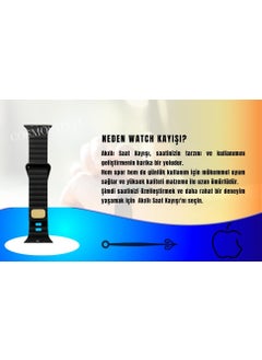 Cosmostech Compatible for Smart Watch Watch 42MM 44MM 45MM 49MM 1/2/3/4/5/6/se/7/8/ultra Silicone Band and Strap Wavy Stripe Design White  - Image 3