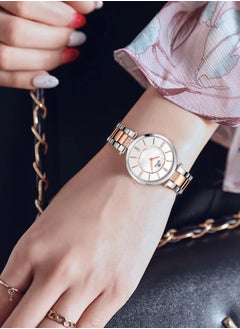 GEMAX 2116-CPR-DW, Quartz Watches for women metal Strap  - Image 4