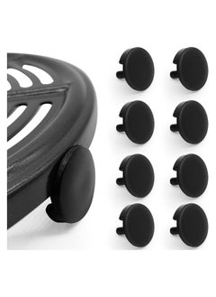 KASTWAVE Air Fryer Rubber Bumpers Feet Tabs, Air Fryer Rubber Bumpers Replacement Parts for Ninja Foodi Airy Fryer, Air Fryer Accessories, 8PCS  - Image 1