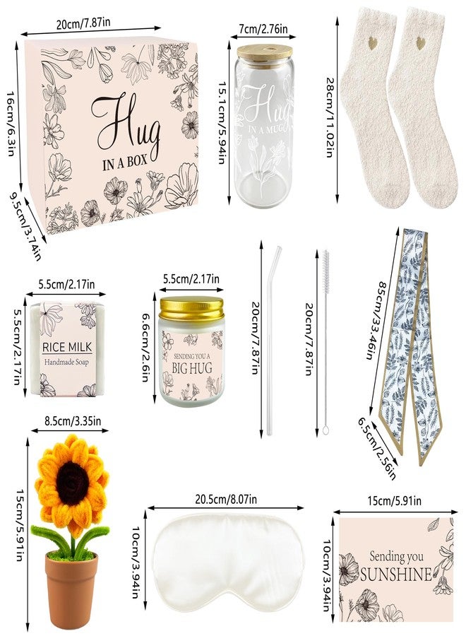 PPXMEEUDC Get Well Soon Gifts Baskets for Women Self Care Gifts Feel Better Soon Gift Baskets Sympathy and After Surgery Recovery Gift for Women Friends Mom Sister Grandma - Image 2