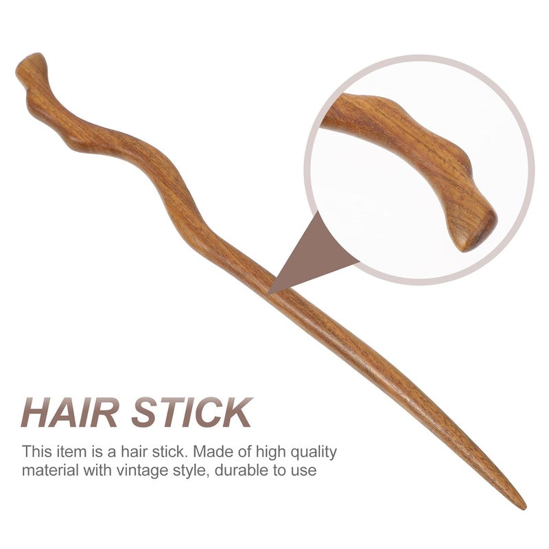 Abaodam Ebony Hair Chopstick Retro Hairpin Classical Chinese Style Hair Stick for Women Traditional Hanfu - Image 3