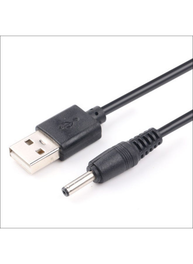 سلك طاقة بفتحة مستديرة ذكر USB إلى DC5.5/4.0/3.5/2.5 مللي متر كابل بيانات واجهة أنثى خط شاحن عالمي اللون: USB إلى MICRO
