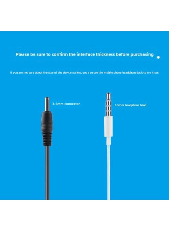 سلك طاقة بفتحة مستديرة ذكر USB إلى DC5.5/4.0/3.5/2.5 مللي متر كابل بيانات واجهة أنثى خط شاحن عالمي اللون: USB إلى MICRO
