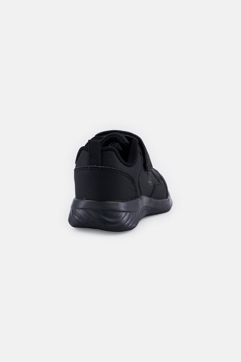 RBX Toddlers Girls Velcro Closure School Shoes, Black  - Image 2