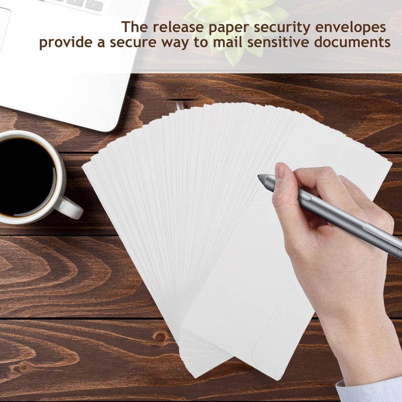Self Sealing Letter Size Envelopes Peel Seal Closure 50 Pack For Office Documents - Image 4