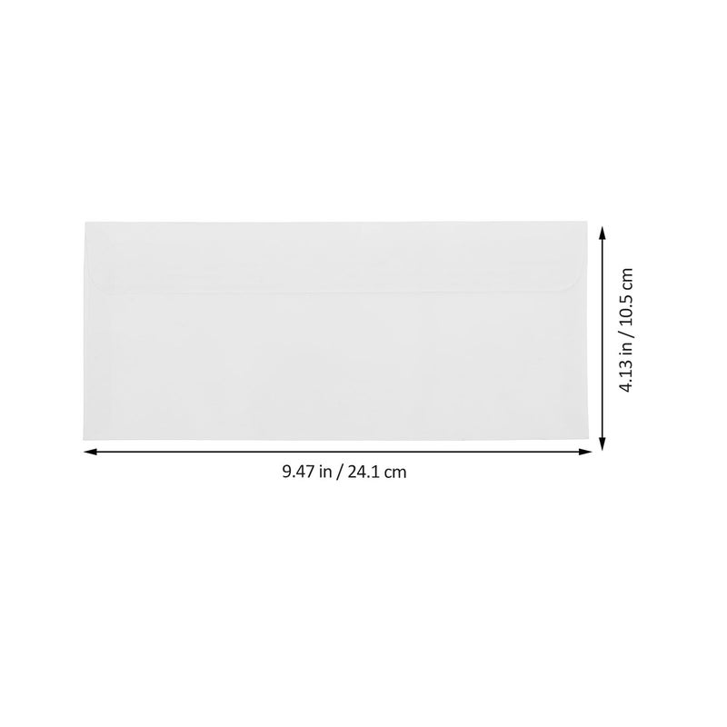 Self Sealing Letter Size Envelopes Peel Seal Closure 50 Pack For Office Documents - Image 3