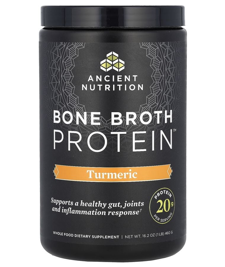 Ancient Nutrition Bone Broth Protein Turmeric 1 lb (460 g)