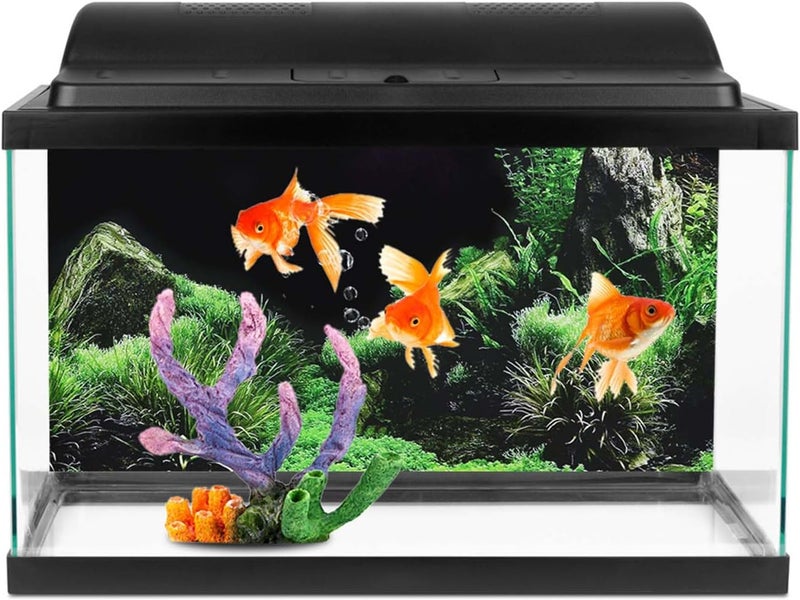 Aquarium Fish Tank Background Sticker, PVC Water Grass Decoration, Multiple Sizes - Waterproof Durable Material, Easy to Apply, Enhances Aquarium Aesthetics (76 * 46cm) - Image 2