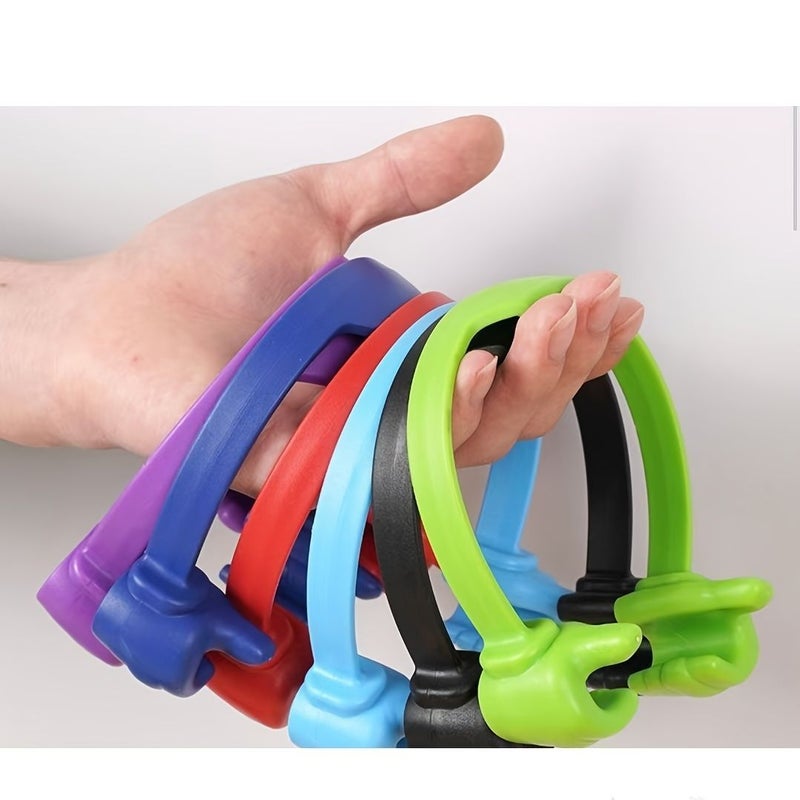 10pcs Random Color Thumb Phone Stand Adjustable Stable Holder for Home Office - Image 3