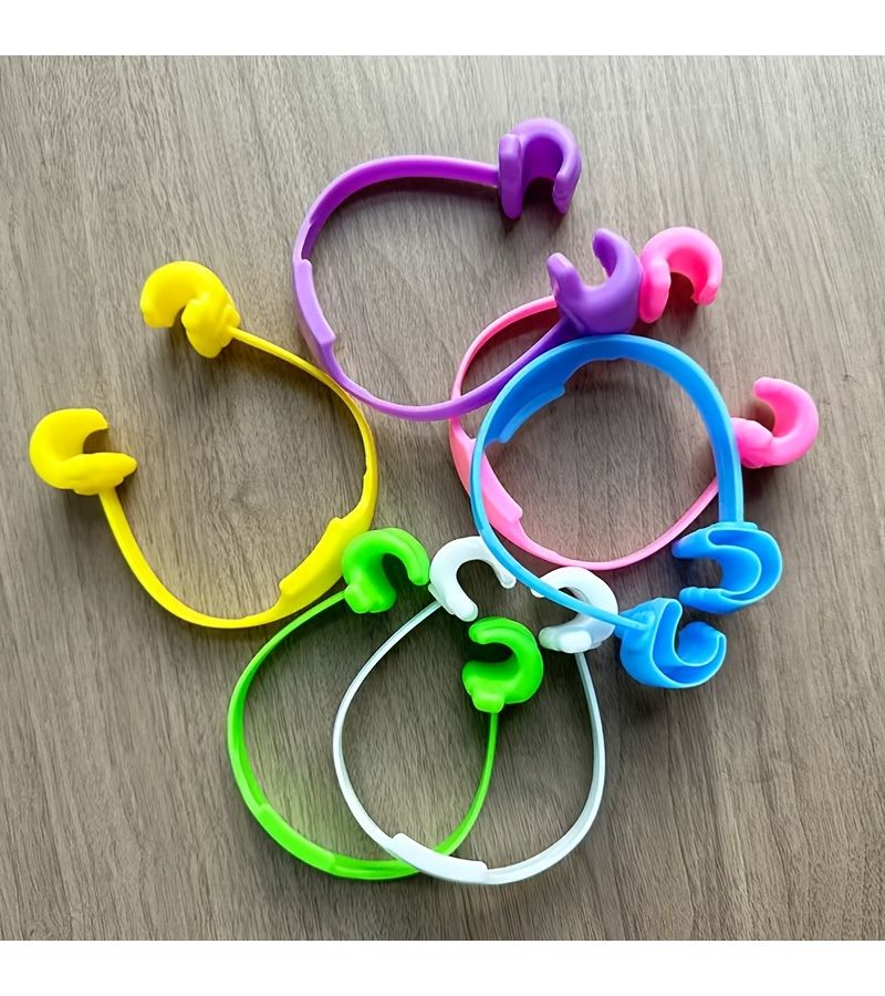 10pcs Random Color Thumb Phone Stand Adjustable Stable Holder for Home Office - Image 5