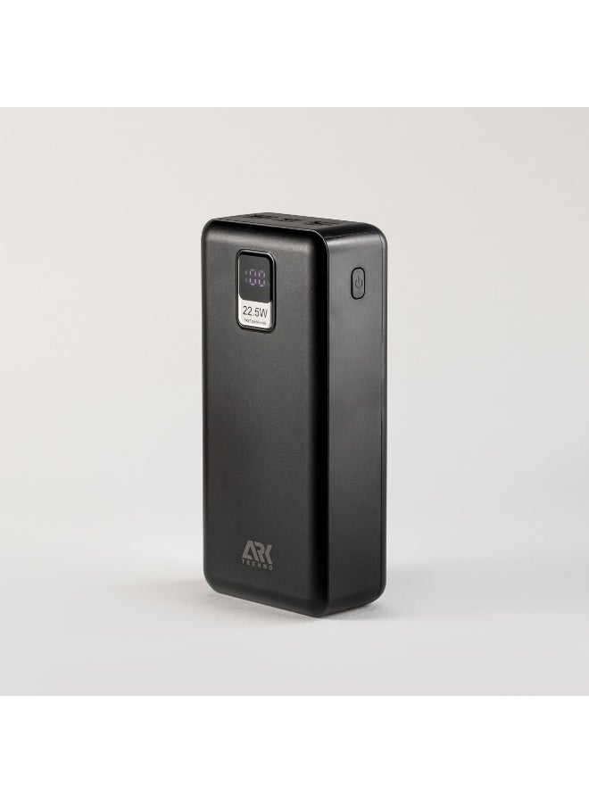 ARKTechno ARK-P103 30000mAh Power Bank | 22.5W + PD 20W Fast Charging | Dual USB Output Cables | Digital LED Display | Universal Compatibility for Smartphones, Tablets & Laptops - Image 4