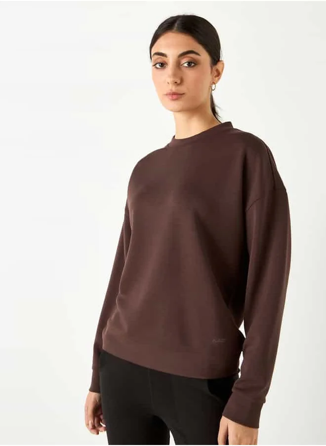 ادوت Crew Neck Sweatshirt with Long Sleeves