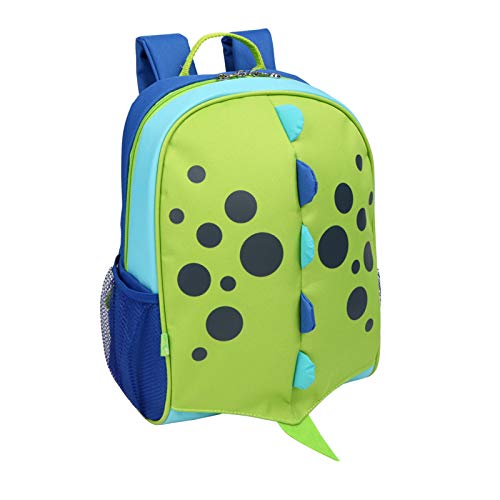 yodo Little Kids School Bag Pre-K Toddler Backpack - Reflective Ridge, Name Tag and Chest Strap, Dinosaur - Image 1