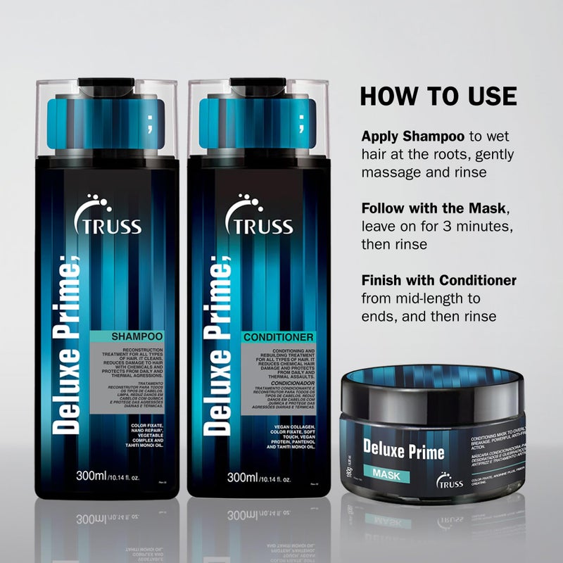 TRUSS Deluxe Prime Shampoo 10.14oz - Image 4
