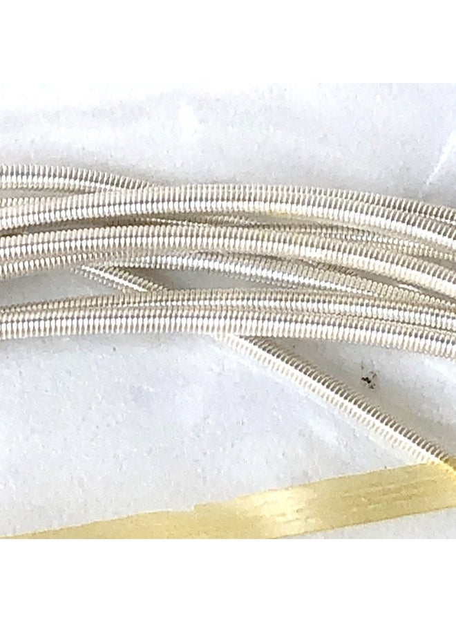 OUD12 12-String Set for Oud – Clear Nylon & Silver-Plated Copper Alloy Wound Strings - Image 4
