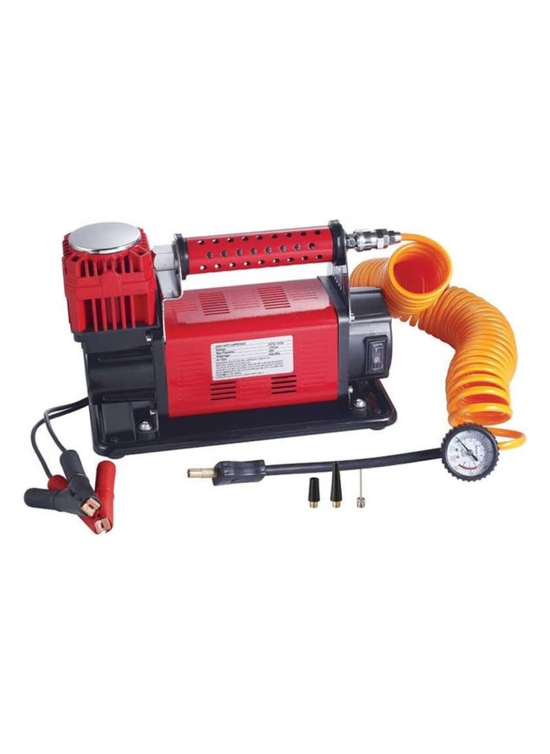 Generic Heavy-Duty Multi-Functional Compressor Strong Power Auto Inflatable Air Pump with Pressure Monitoring Portable Air Compressor, 160 LPM, 150 PSI, with Pressure Gauge, 3 M Hose, 1.5 HP  - Image 5