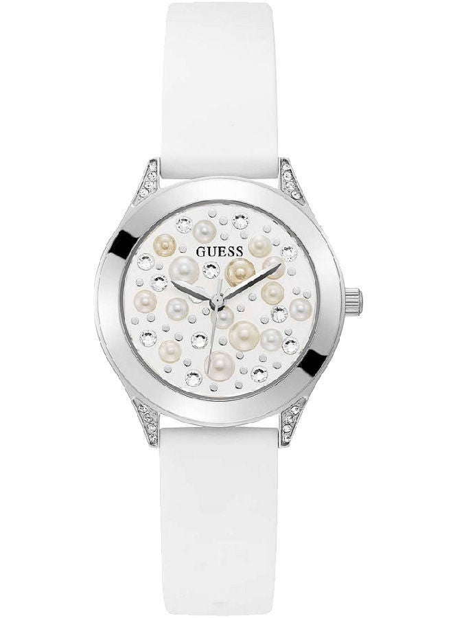 جس ساعة يد من مطاط عقارب و مقابض GW0381L1 - Image 1