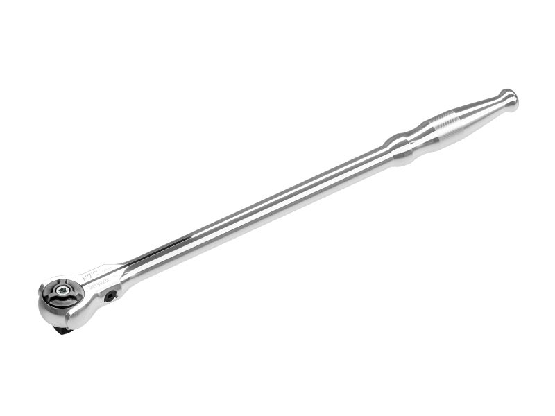 KTC KYOTO TOOL (KTC) 9.5 sq. Long Swivel Ratchet Handle, BRSW3L, Silver - Image 1