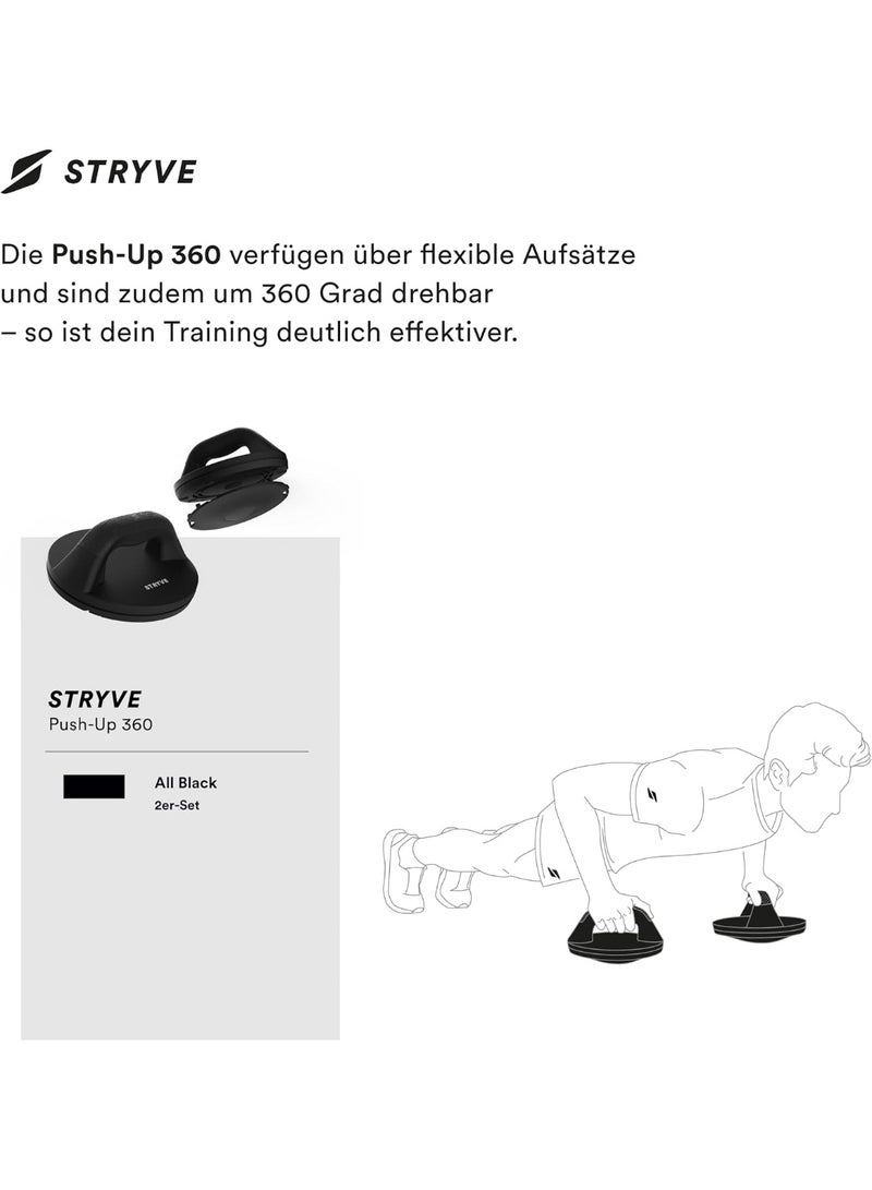 STRYVE Push Up 360 | All Black - Image 3