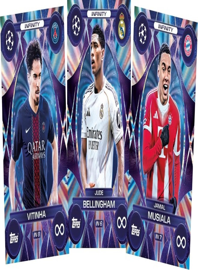 توبس لعبة بطاقات التداول والتجميع Topps UEFA Champions League Match Attax 2025-26 (عبوة متعددة من 4 بطاقات) - Image 3