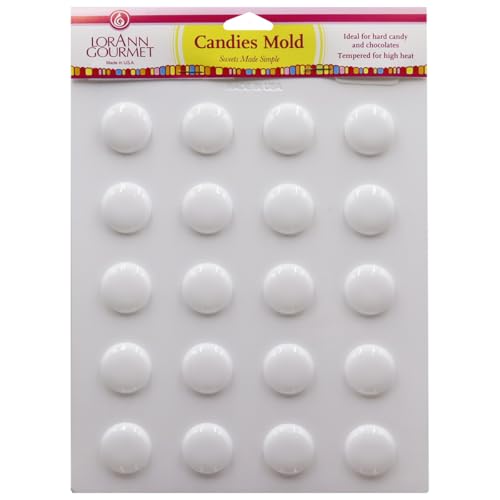LorAnn Oils LorAnn Hard Candy Making Mold Gems Set - Includes Rectangle, Hexagon and Disc Molds - Image 4