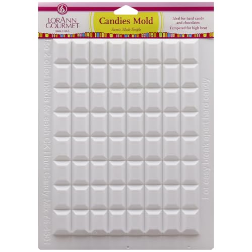 LorAnn Oils LorAnn Hard Candy Making Mold Gems Set - Includes Rectangle, Hexagon and Disc Molds - Image 2