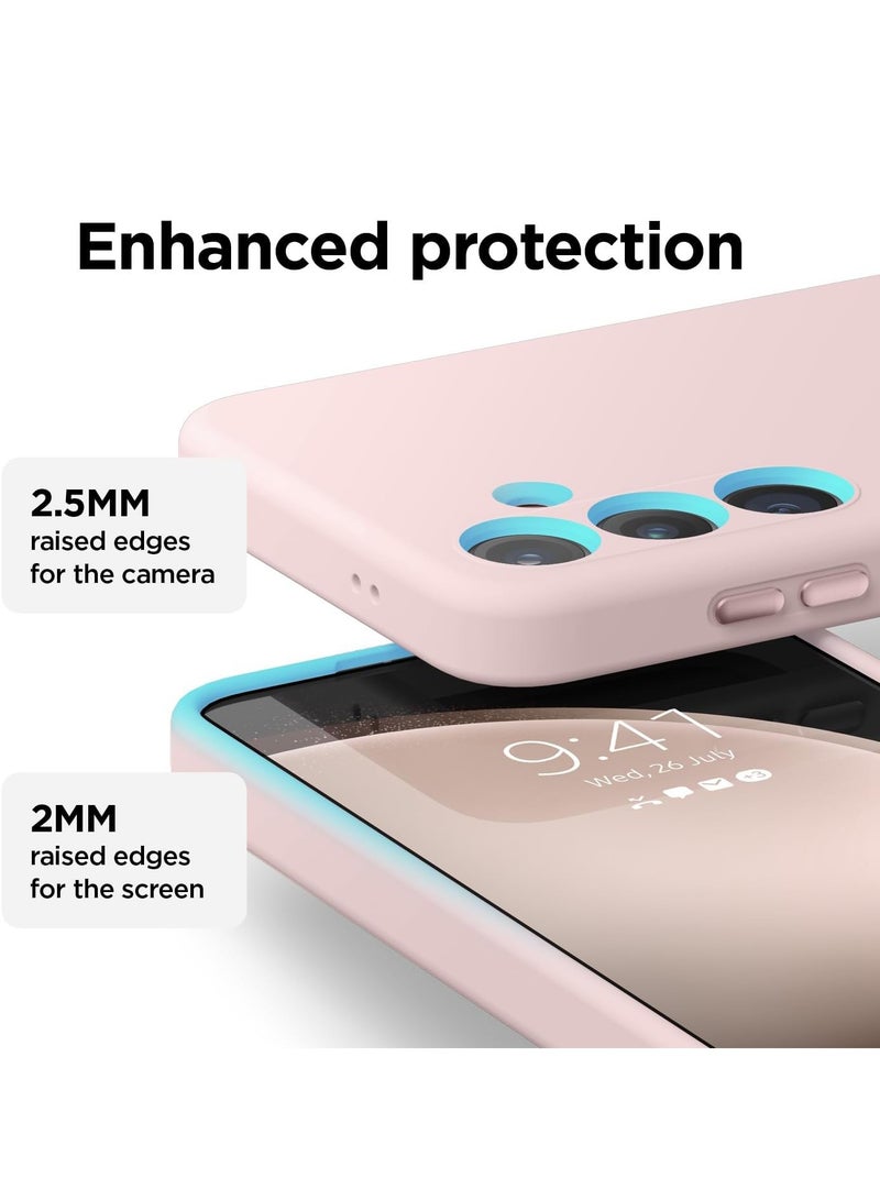 BORTONY Samsung Galaxy A55 Case Cover Flexible Soft Silicone Slim Fit Case for Galaxy A55 Anti Scratch with Inside Microfiber Lining Shockproof Protective Phone Case for Galaxy A55 Case 6.6 inch - Image 3