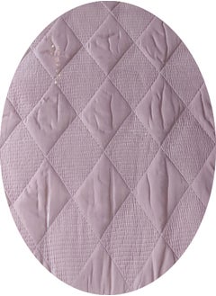 PACHA HOME Plain summer coverlet - Capetonian tailoring - Color: dark pink.  - Image 2