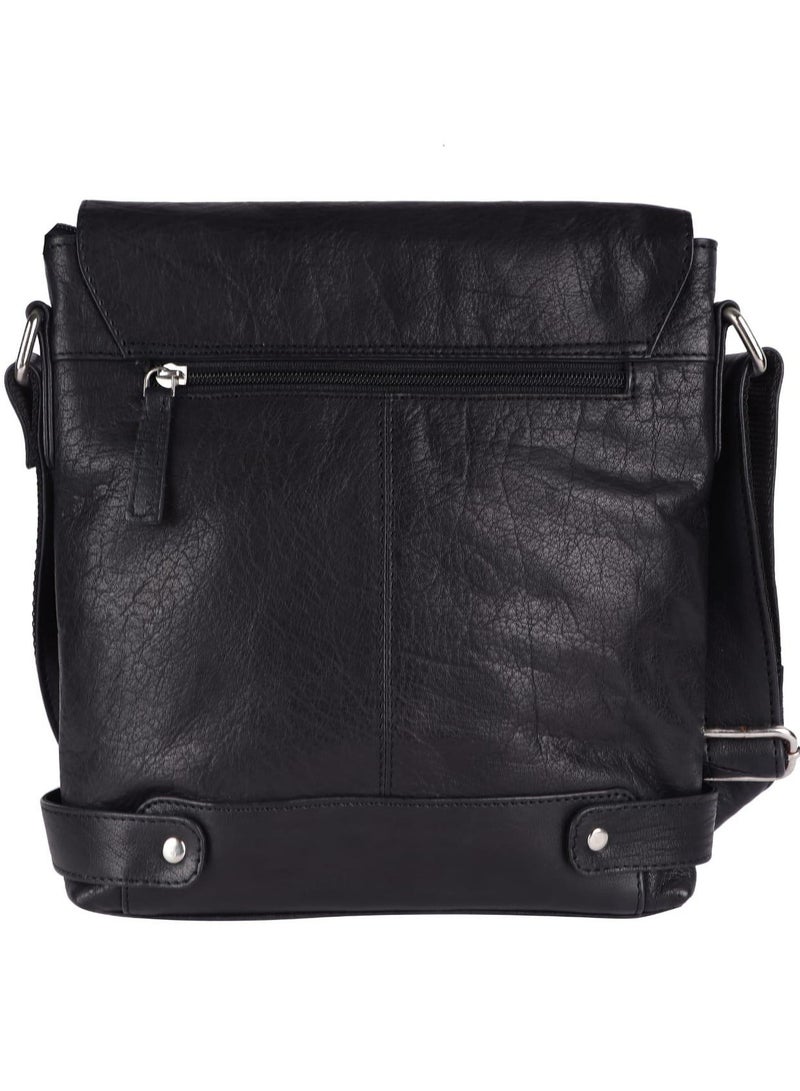 POGAGO Men’s Business Side Bag – 100% Pure Cow Leather Genuine Messenger Bag - Image 3