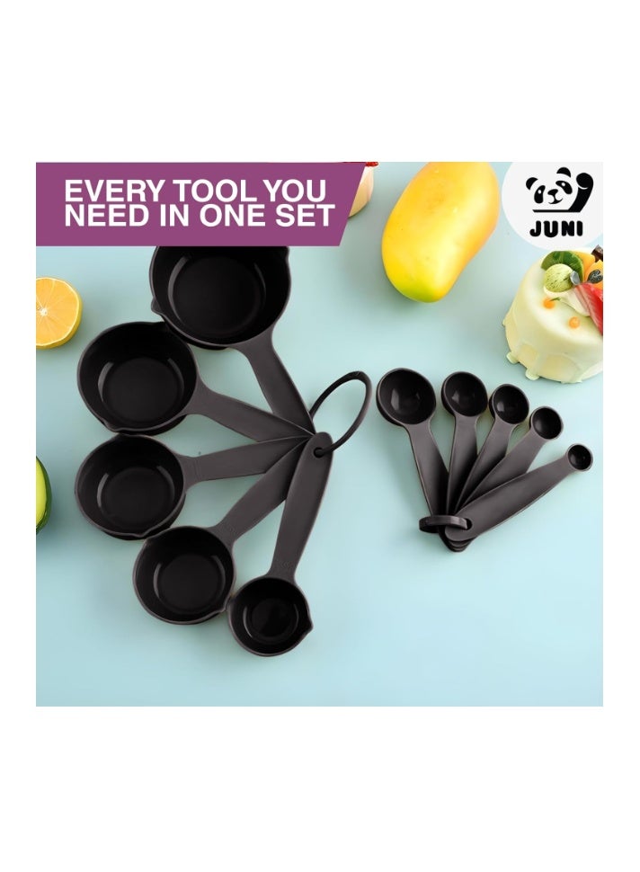 JUNI Kitchen Utensils Set – 21-Piece Silicone Kitchen Utensils Set, Heat-Resistant Silicone Cooking Utensils, Non-Stick Cookware Safe Kitchen Tool Set, BPA-Free with Storage Holder - Image 4