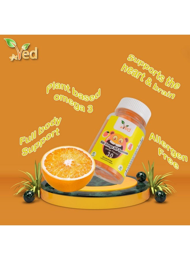 فيد حلوى جيلاتينية أوميجا 3 6 9 للأطفال من فيد، مكمل غذائي من أوميجا 3 6 9، للطاقة والجهاز المناعي - نباتية - إمداد لمدة 15 يومًا، 30 حلوى جيلاتينية قابلة للمضغ للأطفال. (إمداد لمدة 15 يومًا) - Image 4