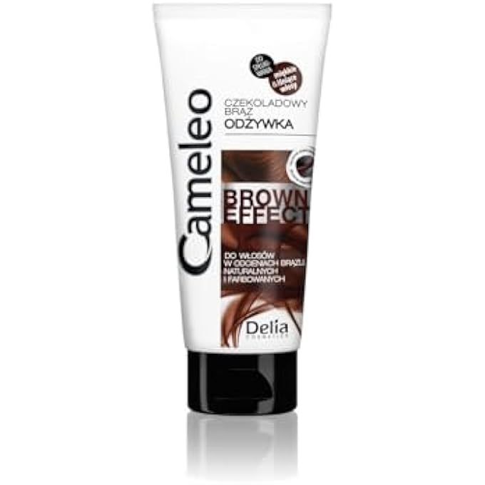 - BROWN EFFECT CONDITIONER - NOURISHING, STRENGTHENING TREATMENT WITH WALNUT EXTRACT FOR NATURAL AND COLOURED HAIR - BRUNETTE DEEP COLOUR AND SHINE - 200 ML
