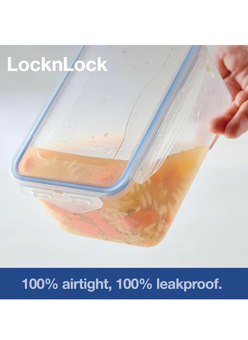 LOCK & LOCK - LocknLock 2.6L Square  Airtight Food Storage - BPA-Free, Microwave, Freezer, and Dishwasher Safe - Image 1
