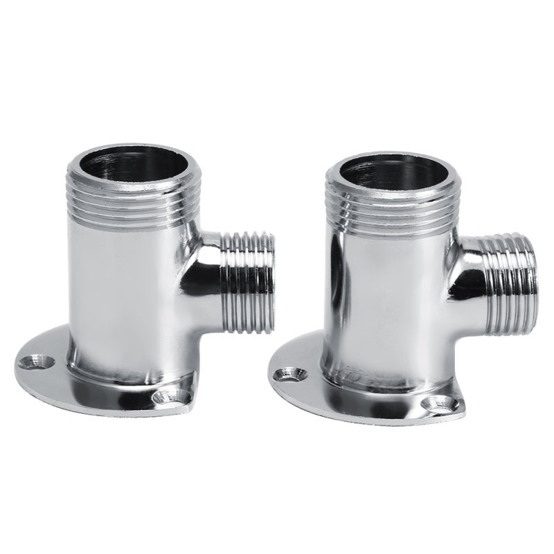 Shower Head Adapter: Brass Construction, Leak-proof Sealing - Smooth Corrosion-resistant Surface, Wall Mounted Shower Adapter for Bathroom Toilet Plumbing Installations - Image 5
