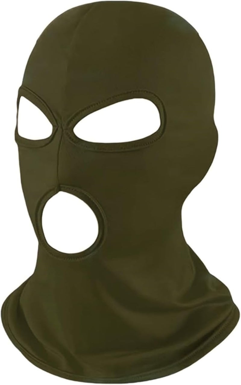 WYSUMMER 3 Hole Full Face Mask, Women Men Thin Balaclava Face Mask for Motorcycle Bike Hunting Cycling Cap Ski - Image 1