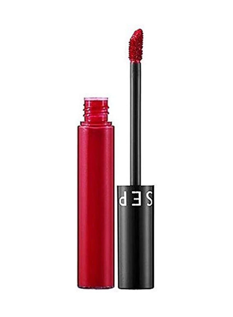 SEPHORA COLLECTION SEPHORA Cream Lip Stain Liquid Lipstick – 01 Cherry Red | Long-Lasting Matte Finish, High Pigment, Transfer-Proof - Image 1