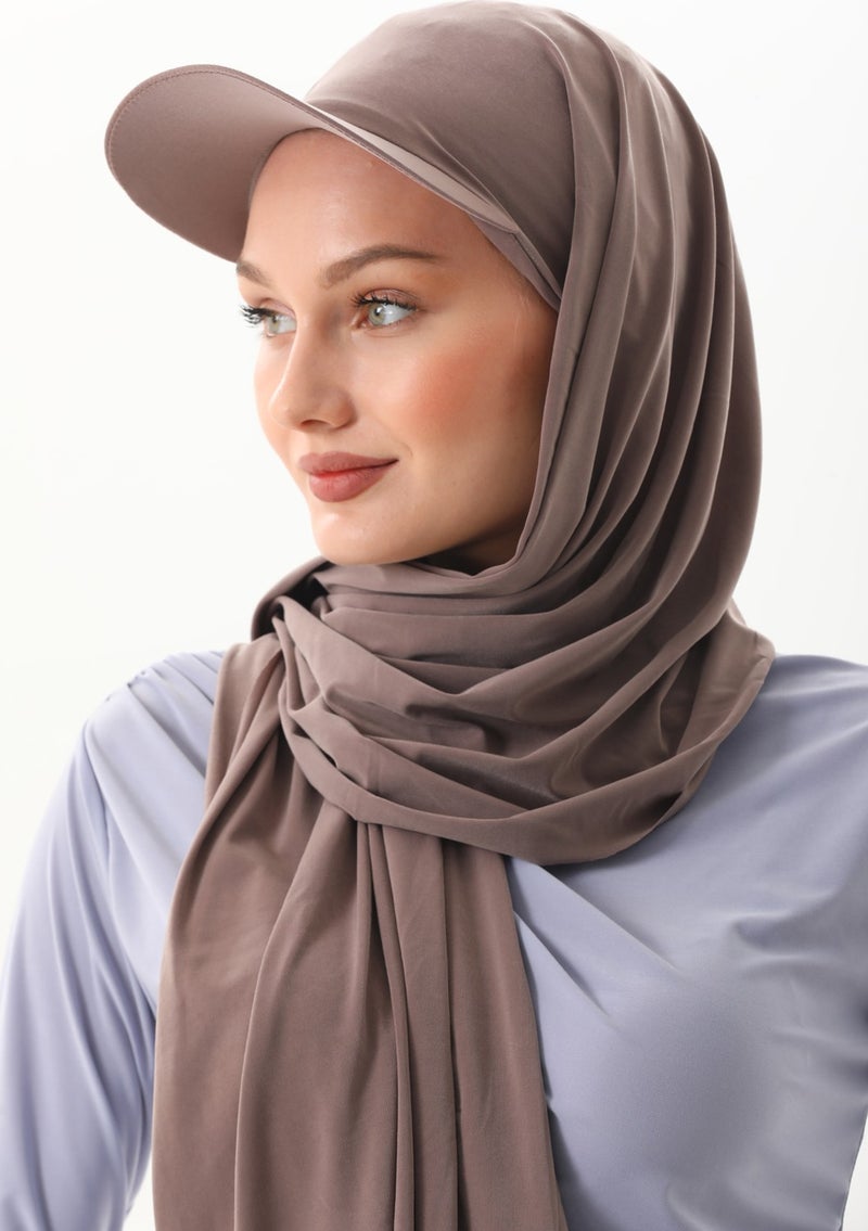 Elif Iç Giyim Elif Underwear Sandy Shawl with Hat - Image 1