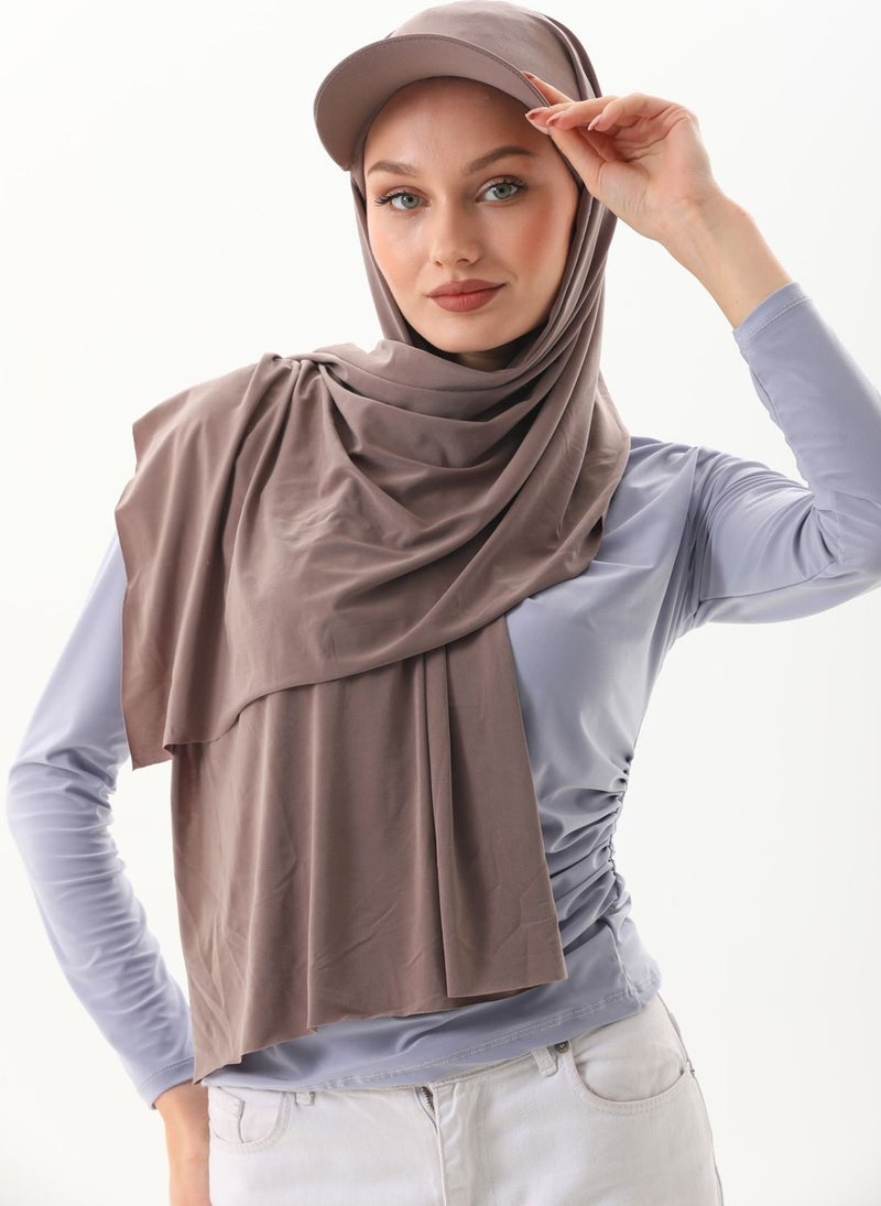 Elif Iç Giyim Elif Underwear Sandy Shawl with Hat - Image 3