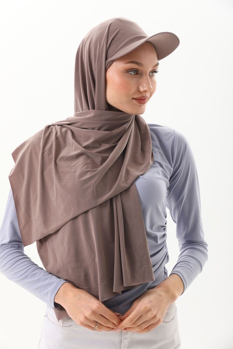 Elif Iç Giyim Elif Underwear Sandy Shawl with Hat - Image 4