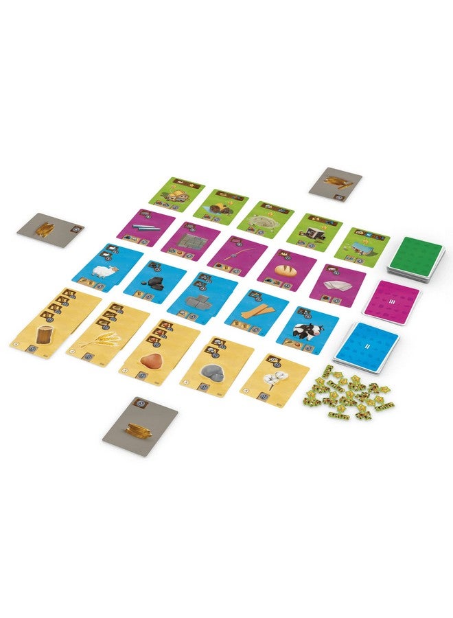 IELLO Little Factory - Resource Management & Building Card Game, Kids & Family, Games, Ages 10+, 2-4 Players, 45 Min - Image 3