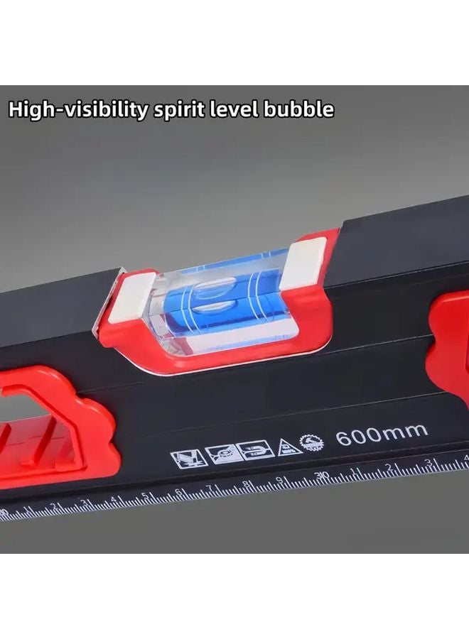 Large Magnetic Level Tool High Precision Rust Resistant Aluminum Alloy for Industrial Home DIY - Image 3