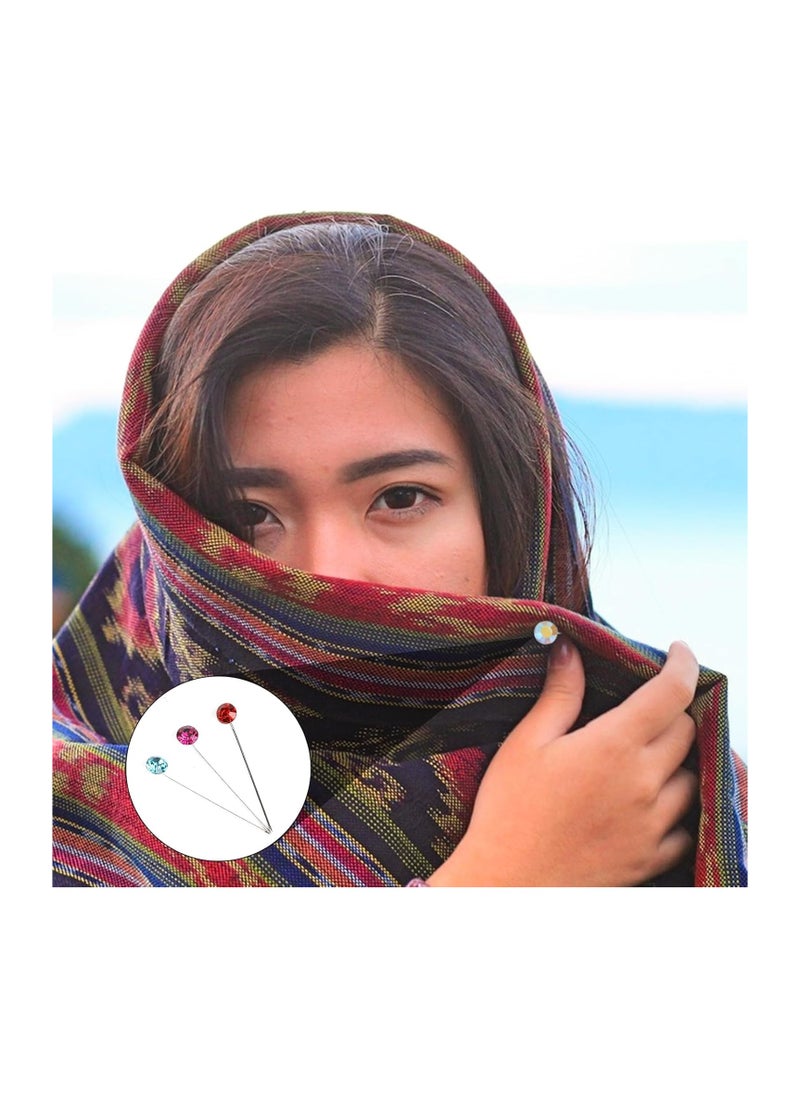 ستار بيجا دبابيس وشاح الحجاب الإسلامي 30 قطعة  - Image 5